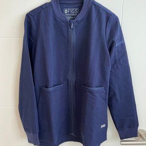 Figs Navy Blue Women's Jacket Bellery